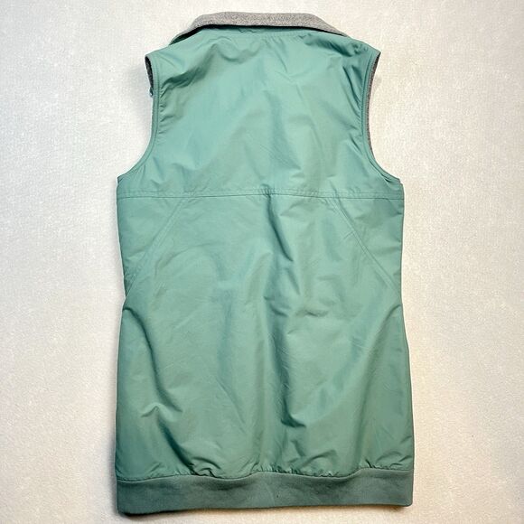 Patagonia Shelled Synchilla Reversible Vest Fleece Green Blue Gray Sz M Gorpcore - Picture 4 of 9